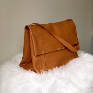 TED BAKER Clarie Leather Shoulder Bag - Tan